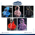 Gear cover with hoodie style